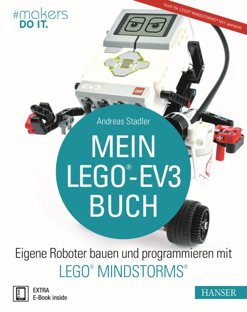 "Mein LEGO®-EV3-Buch" Hanser Verlag Buch - 290 Seiten inkl. E-Book