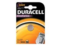 Batterien Knopfzelle CR2025 *Duracell* 2er Pack