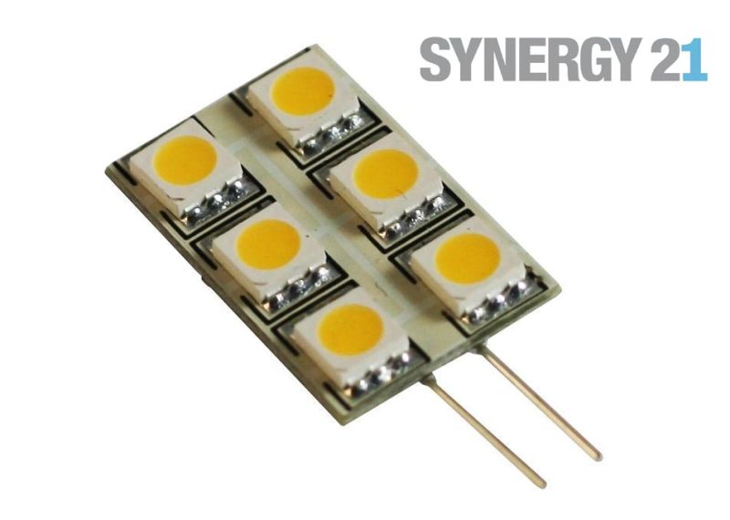 Synergy 21 LED Retrofit G4  6x SMD kék, téglalap