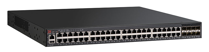 CommScope Ruckus Networks ICX 7250 Switch 48-port 1 GbE switch PoE&plus; 740W with 8x1GbE SFP&plus; (upgradeable to 10GbE)