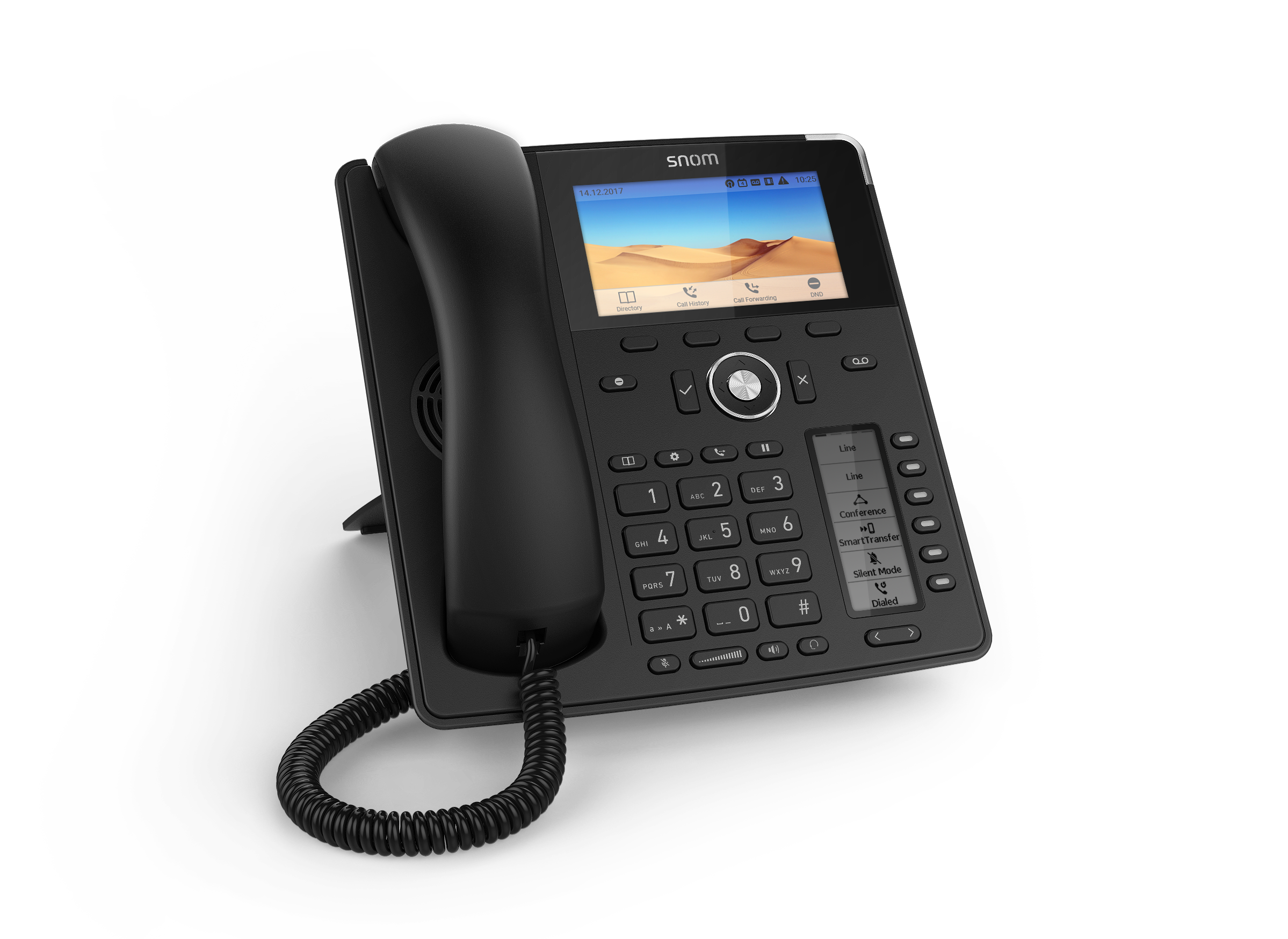 SNOM D785 VOIP Telefon Prof. (SIP), Gigabit, schwarz