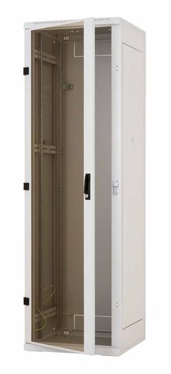 Triton 19"Schrank 18HE, B600/T 800, Lichtgrau,