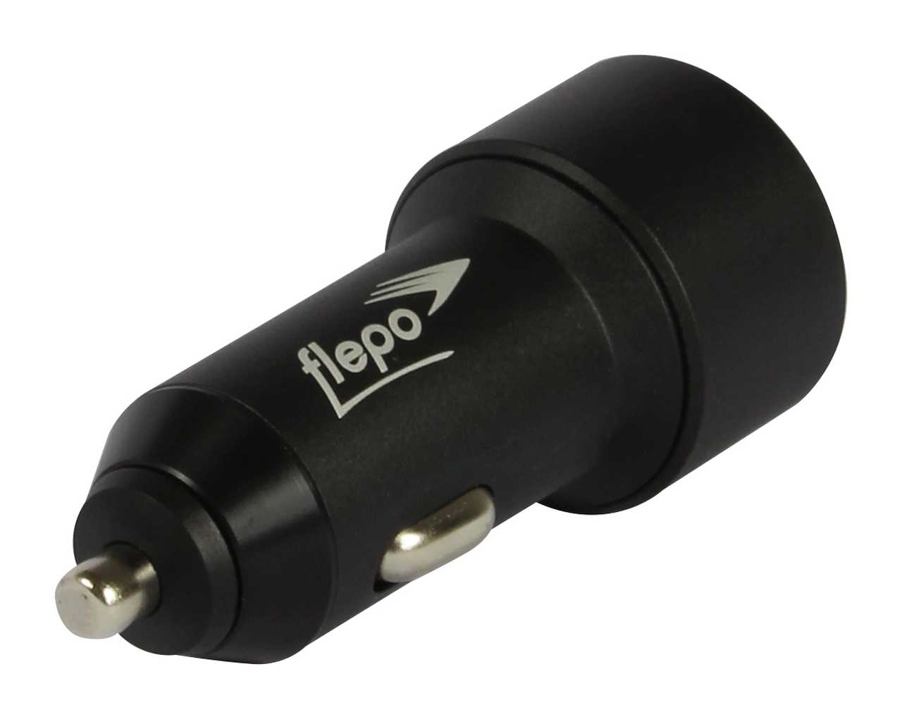 Flepo KFZ USB Netzteil 2-fach 12V-24V - max 4A - Quick Charge 3.0