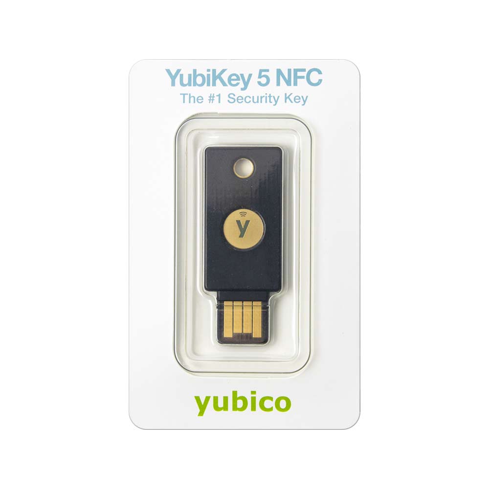 YubiKey 5 NFC &plus; Plusonic NFC Reader Bundle