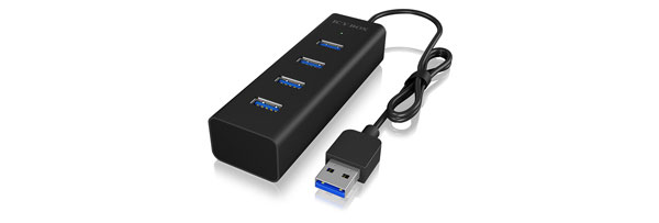 ICY Box USB 3.0 Hub, 4-port, IB-HUB1409-U3,