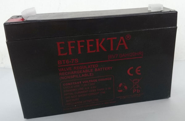 ALLNET USV Ersatzbatterie, 6V- 7AH,