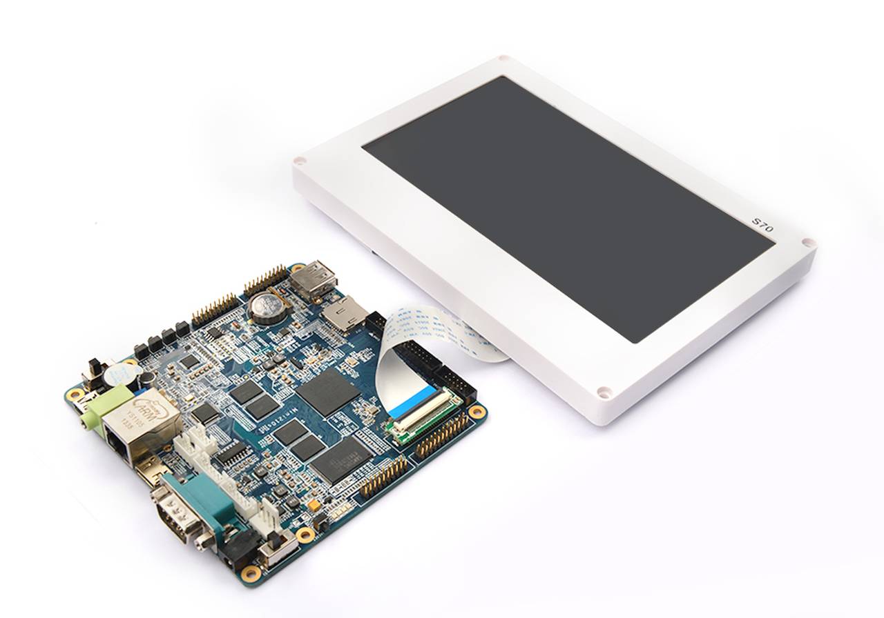 FriendlyElec Mini210S (1G Flash) &plus; 4,3"LCD resistive LCD (H43)