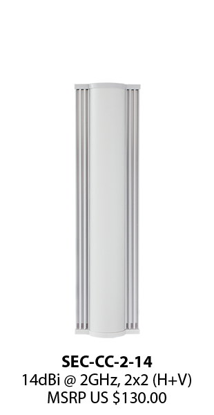 RF Elements Sector CARRIER CLASS 2GHz 14dBi MiMo 2x2 (H&plus;V)