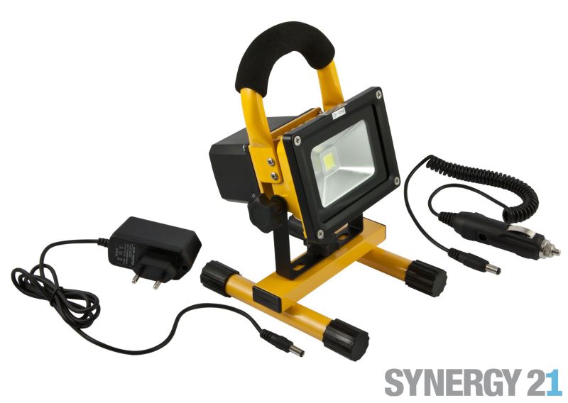 Synergy 21 LED Kültéri reflektor 10W AKKU sárga/hideg fehér
