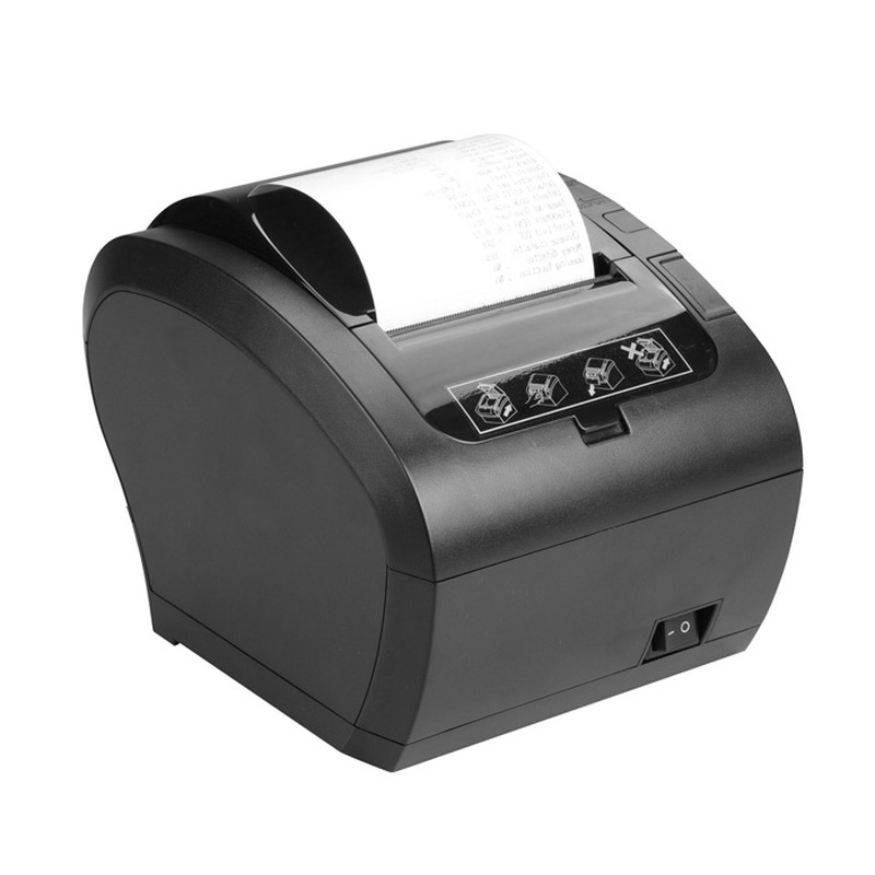 Bondrucker,Thermodruck ALL-CP306, USB &  LAN & RS232, schwarz