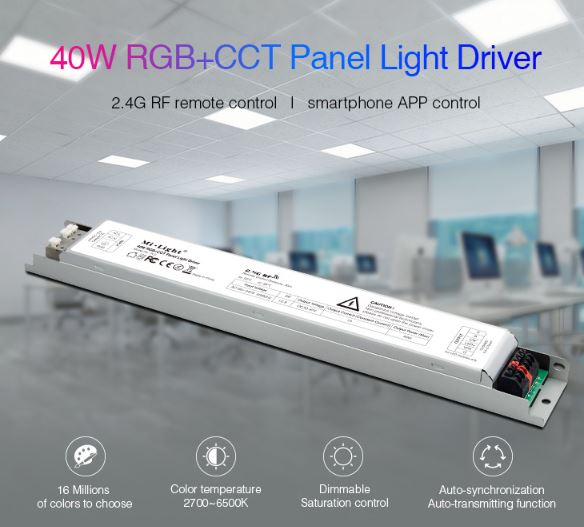 Synergy 21 LED Controller 40 Watt Panel Light Driver RGB&plus;CCT *Milight/Miboxer*