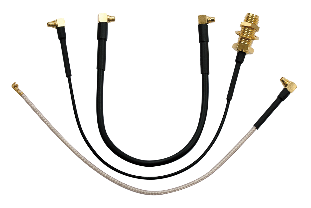 RF Elements MMCX to MMCX pigtail for StationBox® Mikro and Classic, cable length 140mm, RG174U