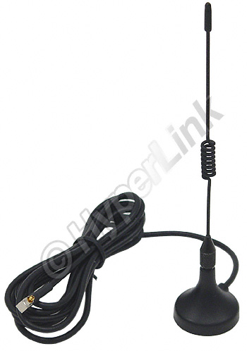 ALLNET Antenne  2,4 GHz  5dBi Omni indoor R-SMA mit Magnetfuß