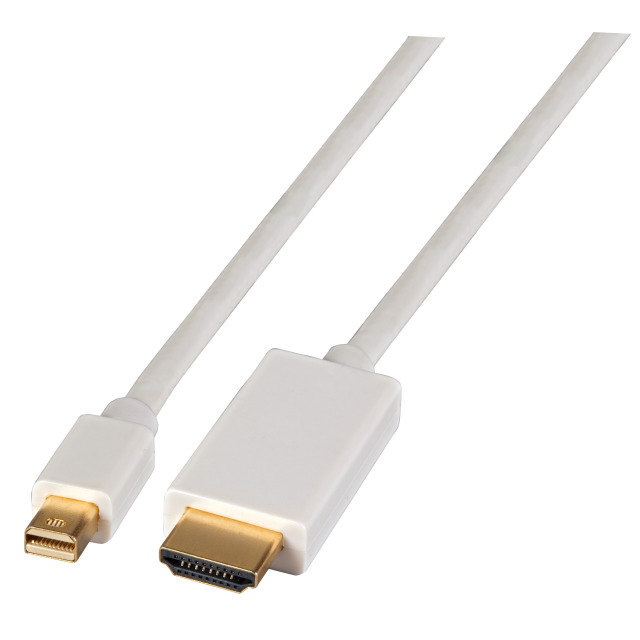 Kabel Video DisplayPort Mini -> HDMI,  ST/ST,  1.0m