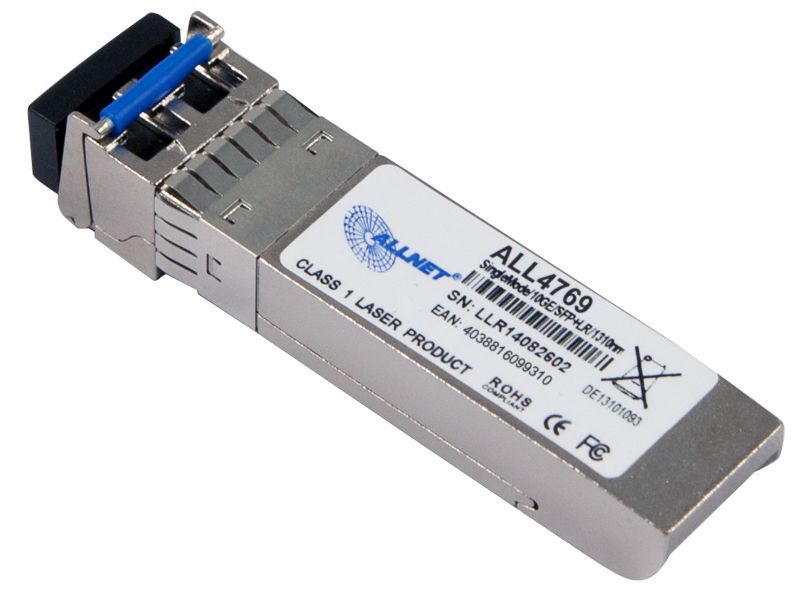 ALLNET Switch Modul ALL4769 SFP&plus;(Mini-GBIC), 10Gbit Singlemode, LR/LC, bis 80Km