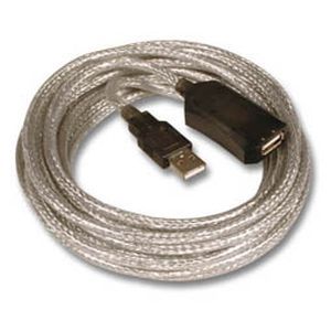 Kabel USB2.0, 5m, A(St)/A(Bu), Repeaterkabel