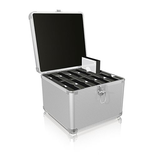 ICY Box Aluminium-Schutzkoffer, für 2, 5"/3, 5"-Festplatten, IB-AC628,